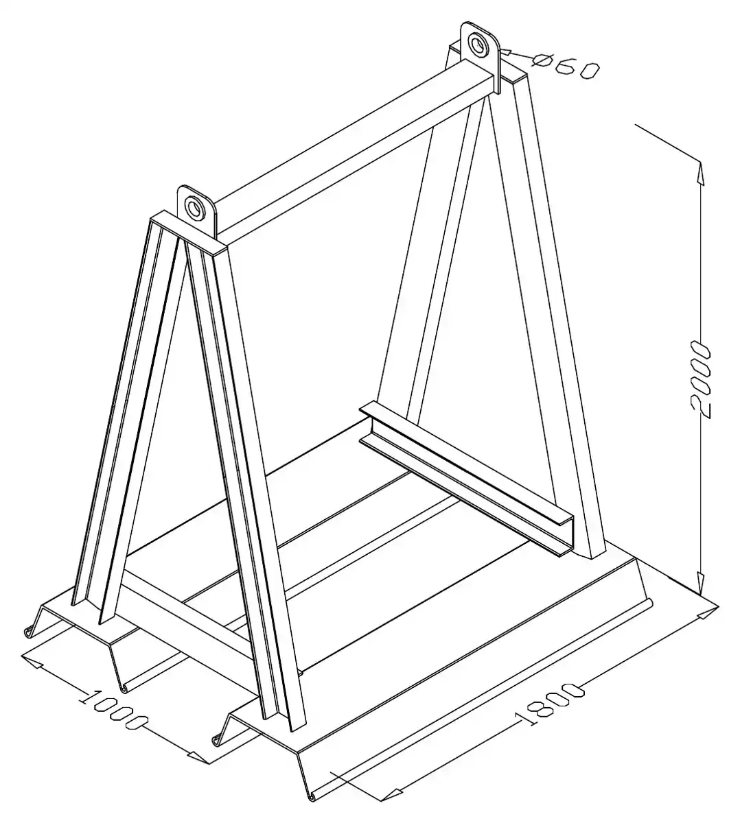 Flow-deflector frame · 擋流架